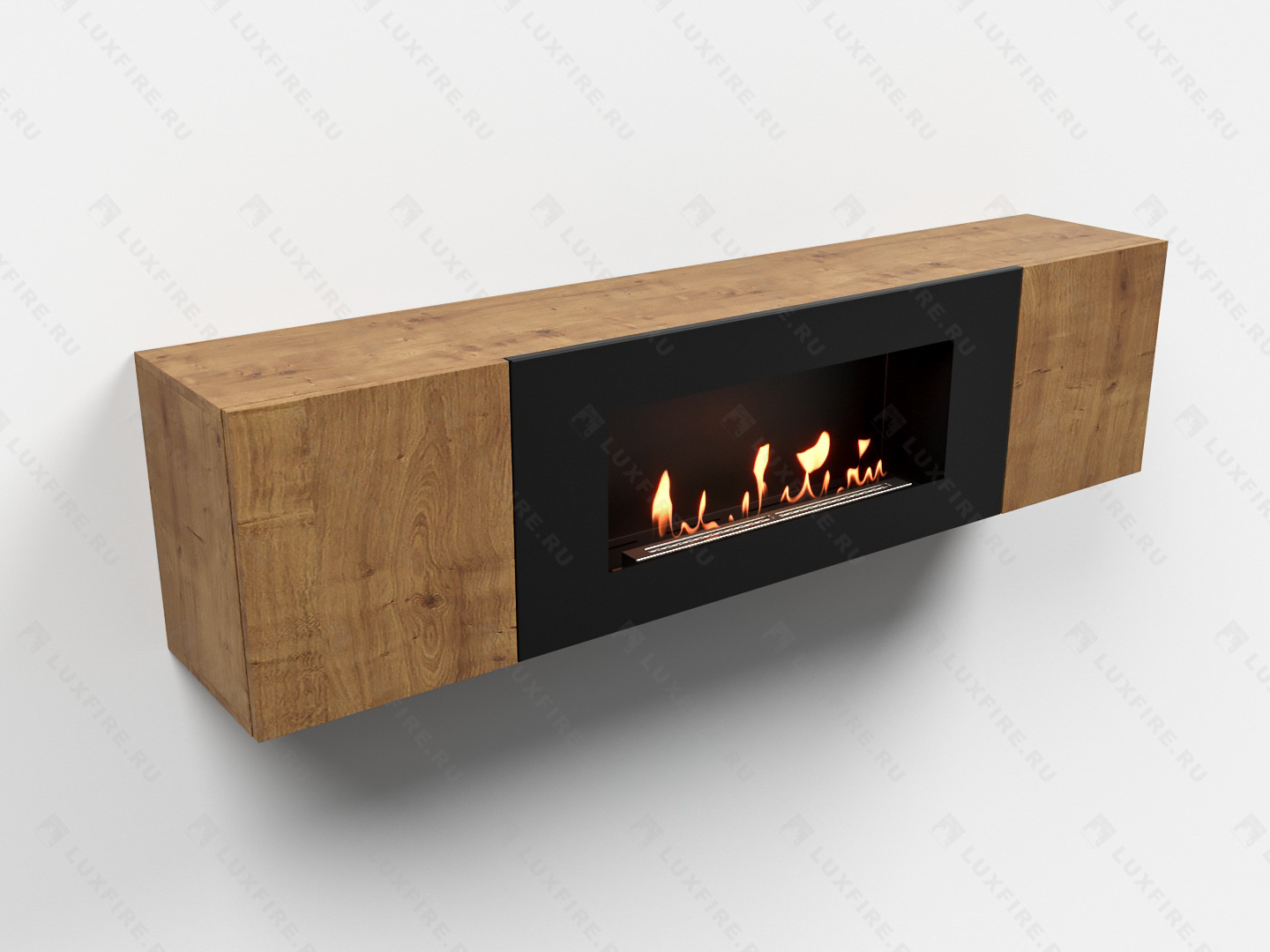 Тумба универсальная Lux Fire "Байкал Н" 1600, ножки, дуб вотан, с биокамином 900 Тумба универсальная Lux Fire "Байкал Н" 1600, ножки, дуб вотан, с биокамином 900 по цене 69 248 руб.