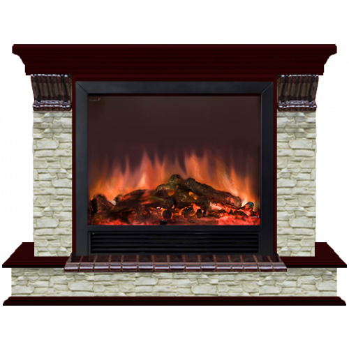 Панорама Грот однотонный Sharm 33 (красное дерево)+Sharm 33 BL