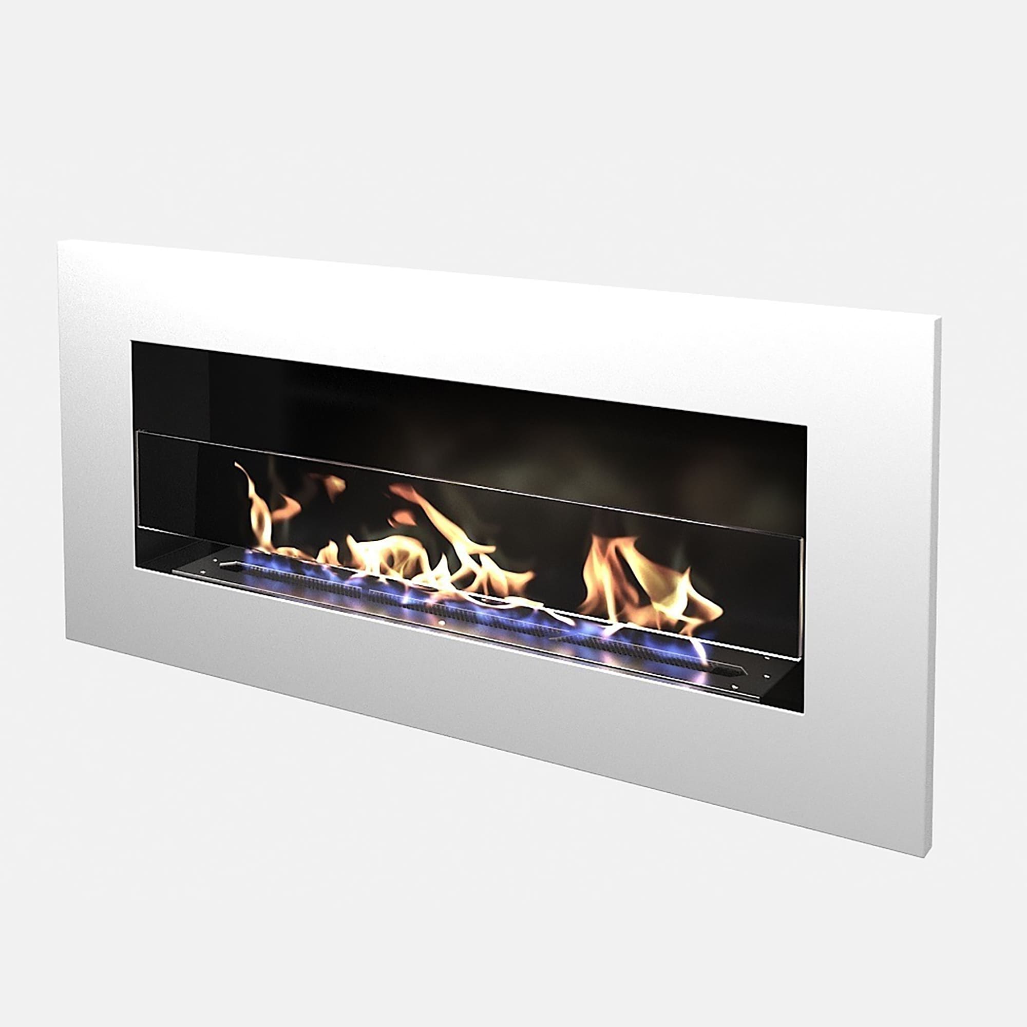 Биокамин "Русский огонь" Блонд 1200V встраиваемый с декоративным стеклом (стемалитом) по цене 36 150 руб.