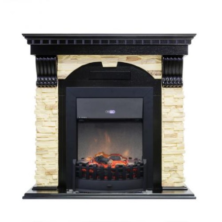 Dublin арочный сланец (венге)+Lydon Black