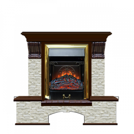 Бостон К Грот однотонный (дуб)+Majestic Brass