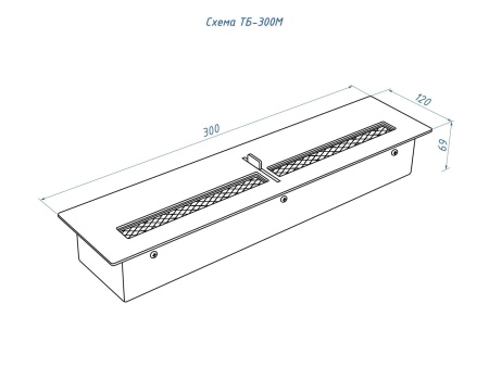Топливный блок LUX FIRE 300 M по цене 20 086 руб.