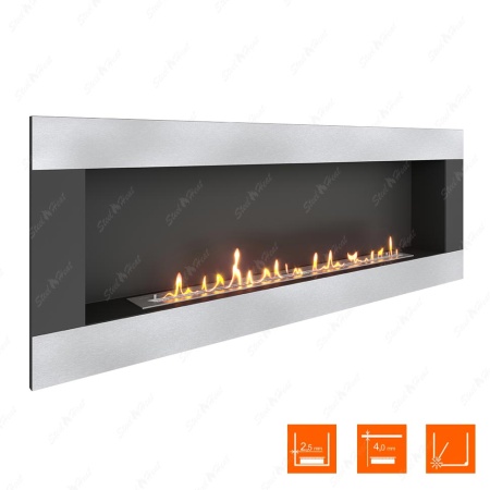 Биокамин SteelHeat GRAND-H 1800 XL по цене 69 700 руб.