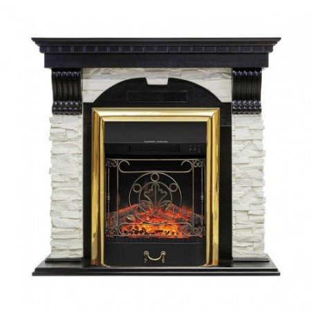 Dublin арочный сланец белый (венге)+Majestic FX Brass Dublin арочный сланец белый (венге)+Majestic FX Brass