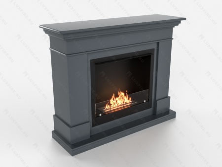 Биокамин Lux Fire с порталом Ангара 26, графит по цене 114 068 руб.