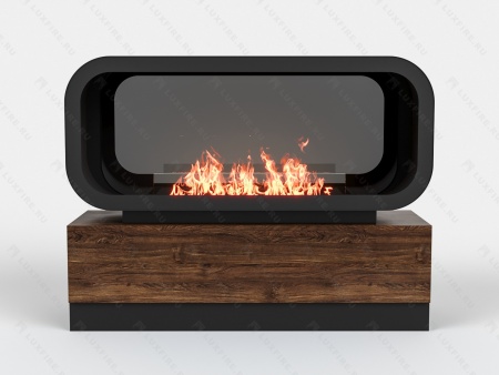Тумба с автоматическим биокамином Lux Fire Genius-I 800 по цене 800 000 руб.
