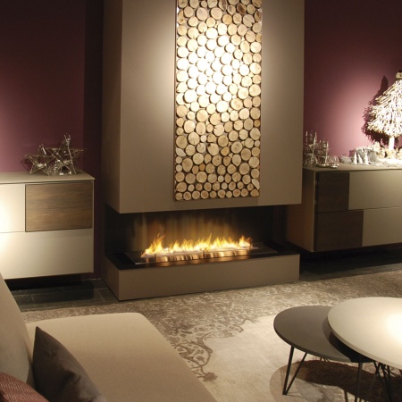 Биокамин  Fire Line Automatic 3 L=1190 black по цене 710 000 руб.